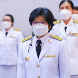 อว. จัดพิธีถวายพระพรชัยมงคลและพิธีถวายสัตย์ปฏิญาณเพื่อเป็นข้ ... Image 11